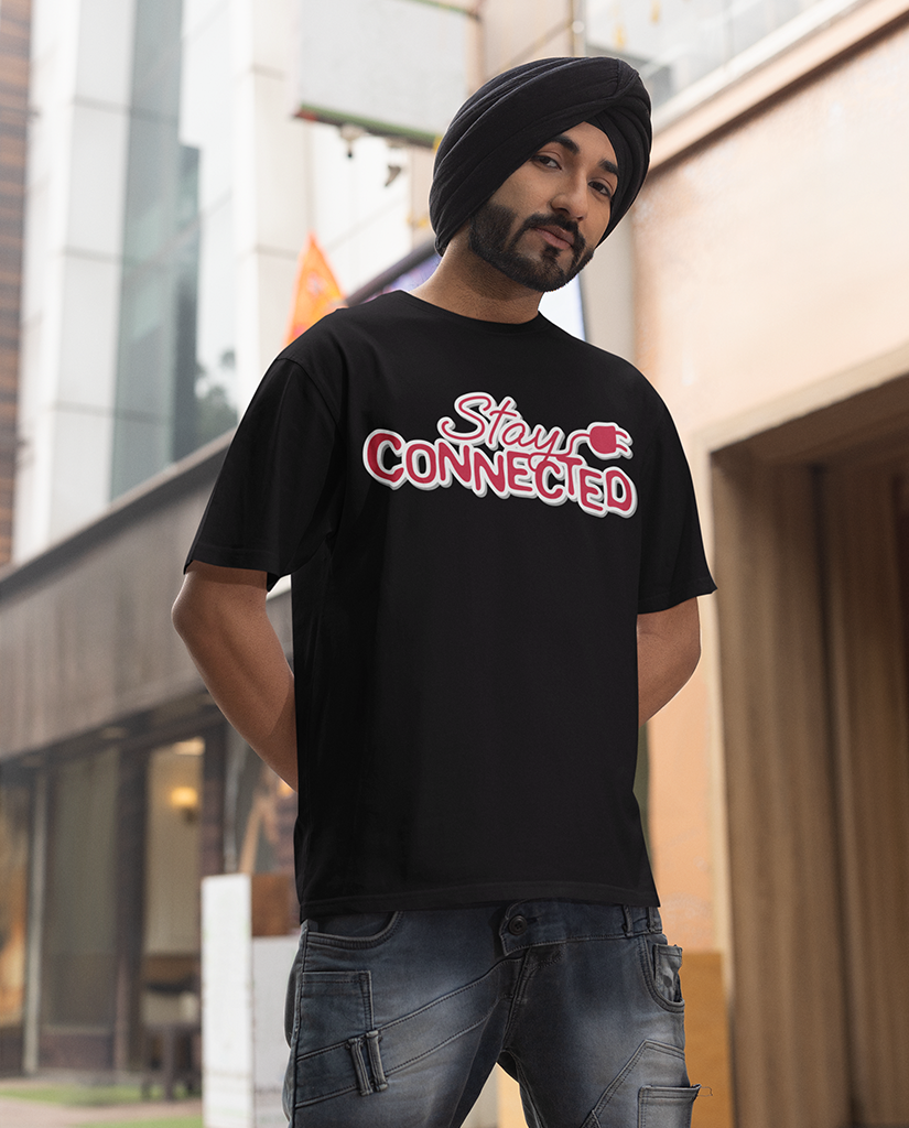 Stay Connected Printed TShirt