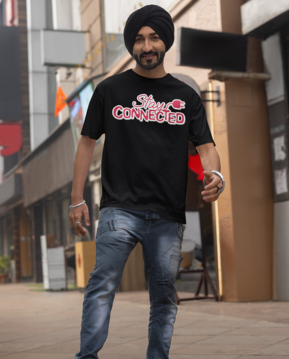 Stay Connected Printed TShirt